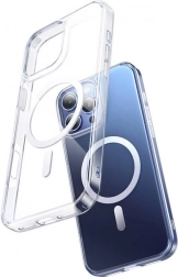 Magnetische Hülle für iPhone 16 Pro Max McDodo transparent