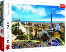 Puzzle 1500 pieces Park Güell, Barcelona – TREFL