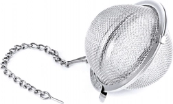Stainless steel tea infuser with chain 5.4 cm