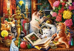 Puzzle 1000 Pieces Magical Kittens