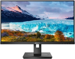 Monitor Philips 23,8 IPS met DVI, HDMI, DP en Pivot-functie