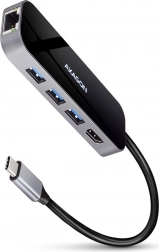 Multi-port USB hub 6in1, 5Gbps