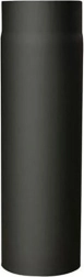 Tube de fumée 145 mm, longueur 500 mm, épaisseur 1,5 mm, noir