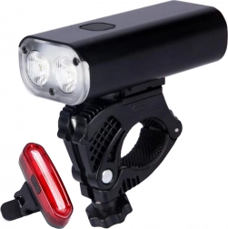 MalTrack Fahrradlicht Exonum 5000 2-in-1 vorne + hinten