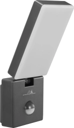 LED wandarmatuur met PIR‑sensor 10 W, IP65, 4000 K – Maclean