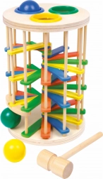 Small Foot Hammering Tower with Balls