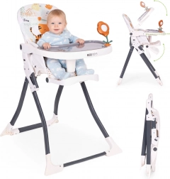 klappbarer Hochstuhl mit Spielzeug ECOTOYS