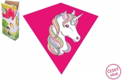 Vliegende vlieger Eenhoorn van plastic