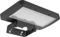 Solight LED zonne-energie buitenlamp (schijnwerper) met sensor 5 W 500 lm 4000 K zwart