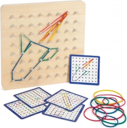 Tableau en bois Geoplan