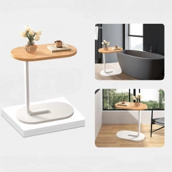 Seitlicher C-Couchtisch für Wohnzimmer und Schlafzimmer