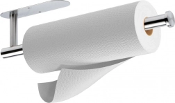 Edelstahl-Papierhandtuchhalter, silbern