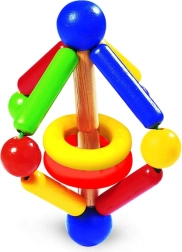 Wooden Rattle Spacy - WONDERWORLD