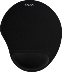 Ergonomic mouse pad with wrist support