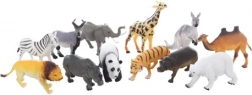 Figurine en plastique d’animaux sauvages 14 cm