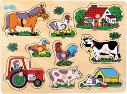 Small Foot wooden puzzle Farm