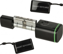 smarter Türzylinder mit Fingerabdruck und Bluetooth