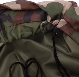 Schlafsack 2-in-1 Mumienschnitt Moro mit Kapuze 210 × 75 cm, leicht und warm