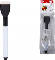 Markeerstift voor Whiteboards met Mini Wisser Zwart