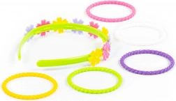 Set for Little Fashionistas - Headband and Bracelets