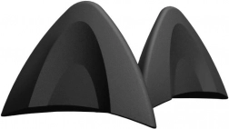 Opplakbare kattenoortjes Edifier 2 st. (zwart)