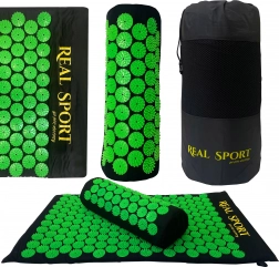 Akupressurmatte mit Kissen für Entspannung und Schmerzlinderung