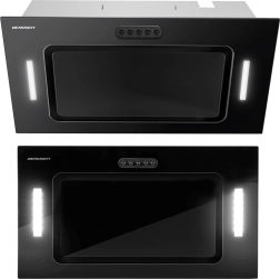 Hotte encastrable sous-meuble 52 cm noire Berdsen BE-52A avec éclairage LED