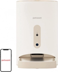 Automatischer Futterautomat für Haustiere PETWANT mit Kamera 4,5 l