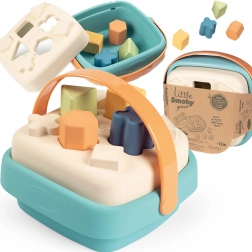 Smoby small green sorter in bioplastic basket