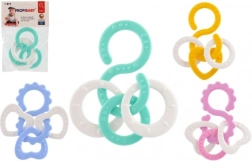 Kleurrijke bijtring voor baby's 0m+