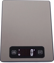 Elektronische keukenweegschaal met lcd-display en touchbediening