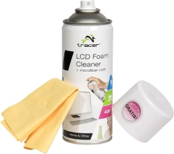 Cleaning Foam for LCD Monitors 400ml and Microfiber Cloth