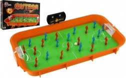 Plastic tabletop foosball with score indicator, 53 × 31 × 9 cm