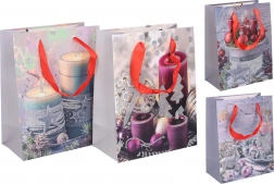 Christmas gift bag S 18 × 23 × 10 cm – paper, with sturdy handles