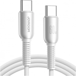 USB‑C to USB‑C cable 60 W, 1.2 m, gray – Joyroom