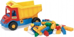 Kinderkiepwagen met blokjes Multi Truck 38 cm