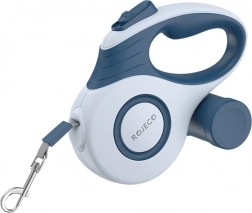 Automatic Retractable Dog Leash Blue 5m - Rojeco