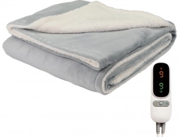 Elektrische Heizdecke CozyHeat 160 W, grau