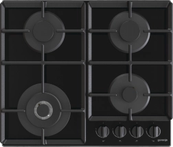 Built-in Glass Gas Cooktop with Wok Burner