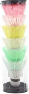 Badmintonshuttles – set van 6 stuks