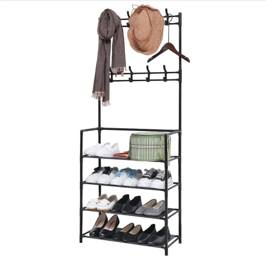Shelves for shoes, bags, and accessories