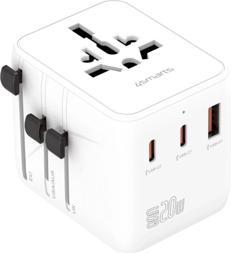 Universal travel adapter for 200+ countries
