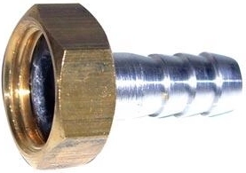 Slangaansluiting 1/2" naar 3/8"