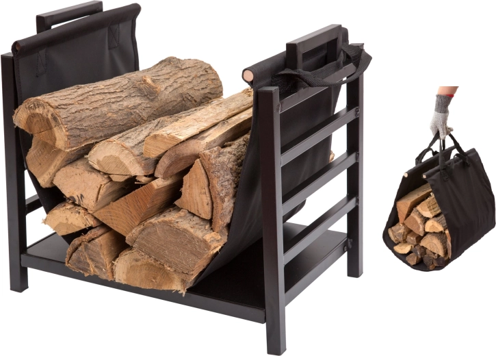 Uitneembare drager voor snel vervoer van hout