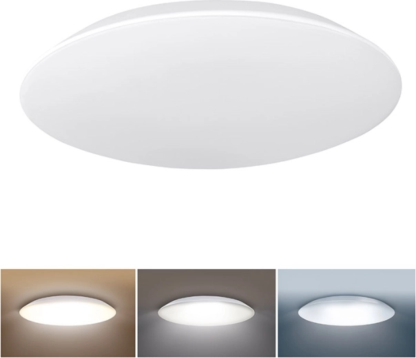 Solight LED plafond- en wandlamp Adrano IP54 12 W 1020 lm 3CCT 23 cm