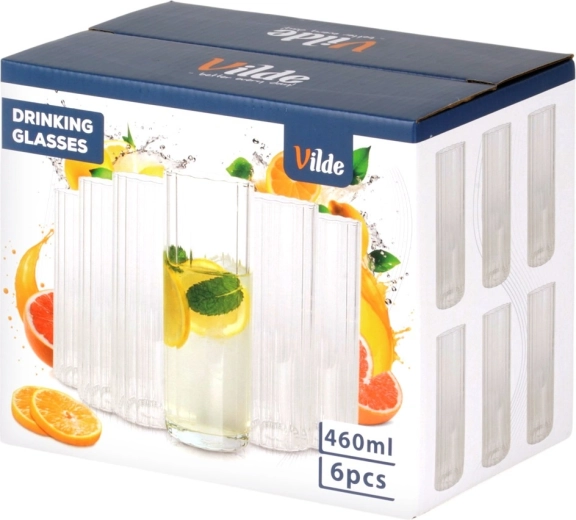 Practical set of 6 pieces for everyday use