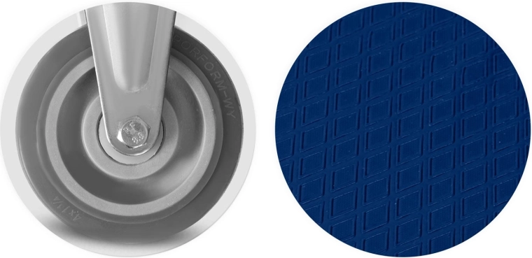 Non-slip platform and protective edges