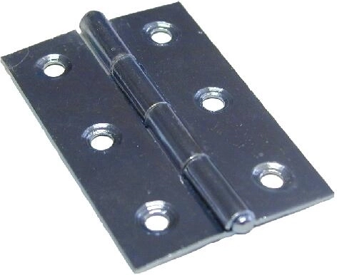 Scharnier met knoop 70 × 60 mm, verzinkt (20 stuks)