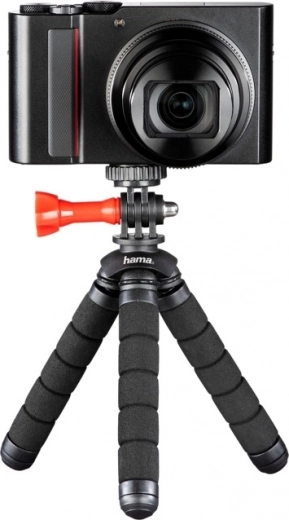 2-in-1 mount: 1/4" thread + GoPro
