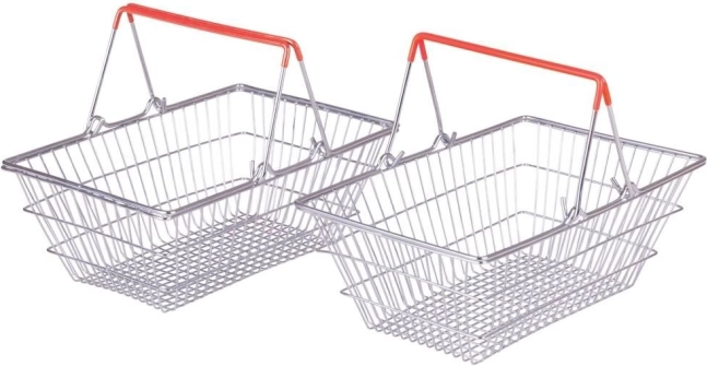 Shopping Basket for Kids 2pcs